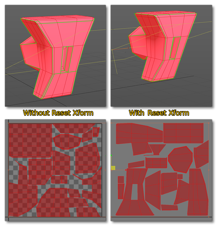 Reset Xform Example