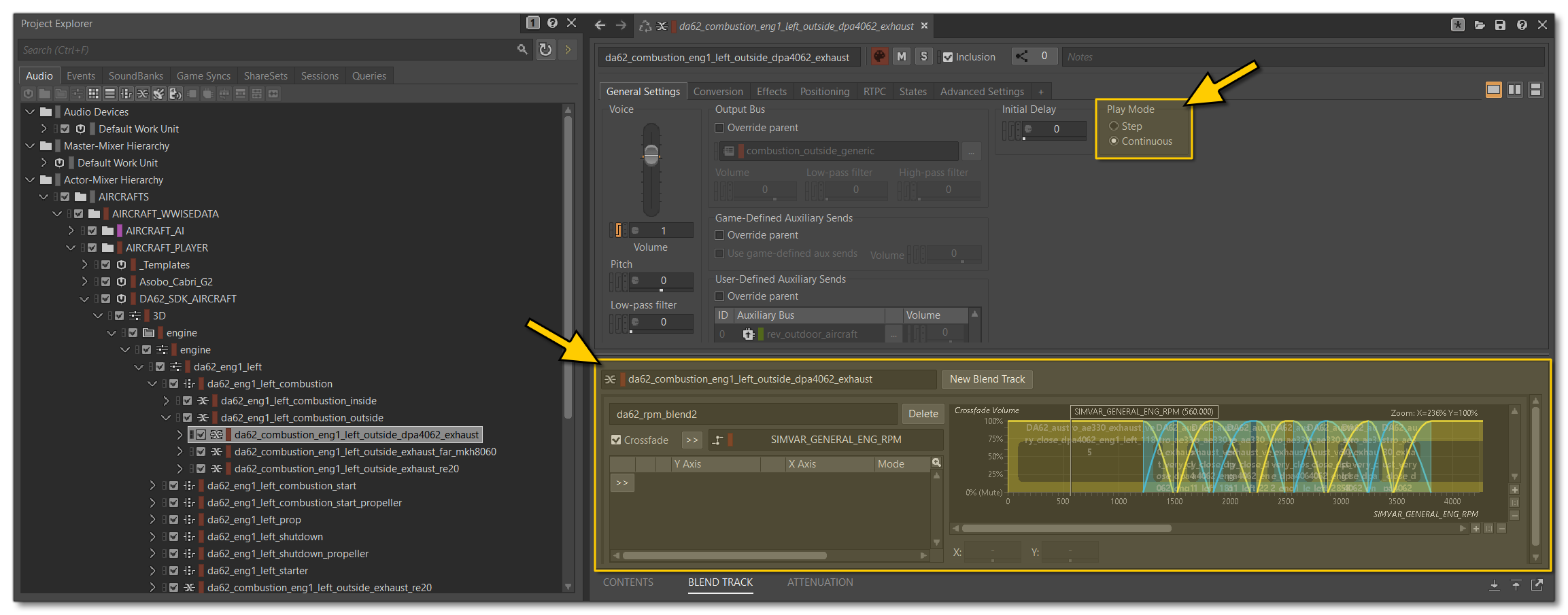 Continuous Play Mode For Blend Tracks