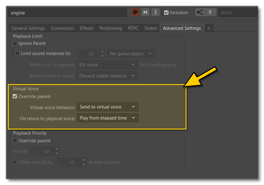 Send To Virtual When Silent