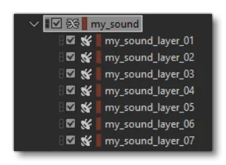 Multiple Source Sounds As Layers 