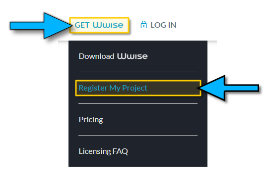 Register A Wwise Project