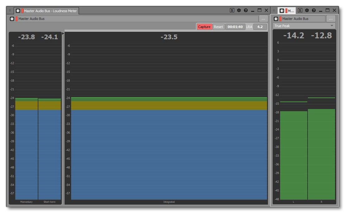 Loudness Meter in Wwise