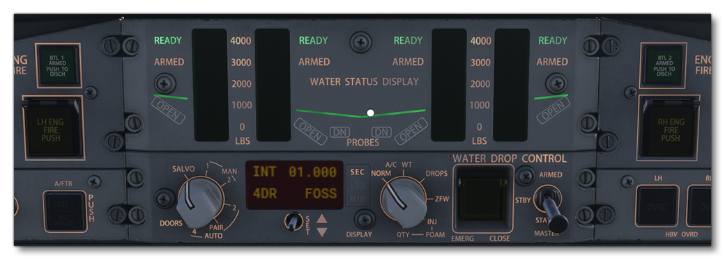 Example Of Firefighting Aircraft Controls