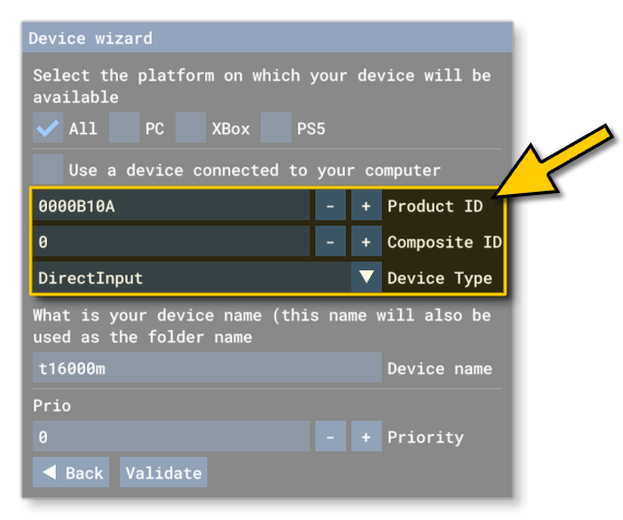 Adding A Device Via The Unique Device Product ID
