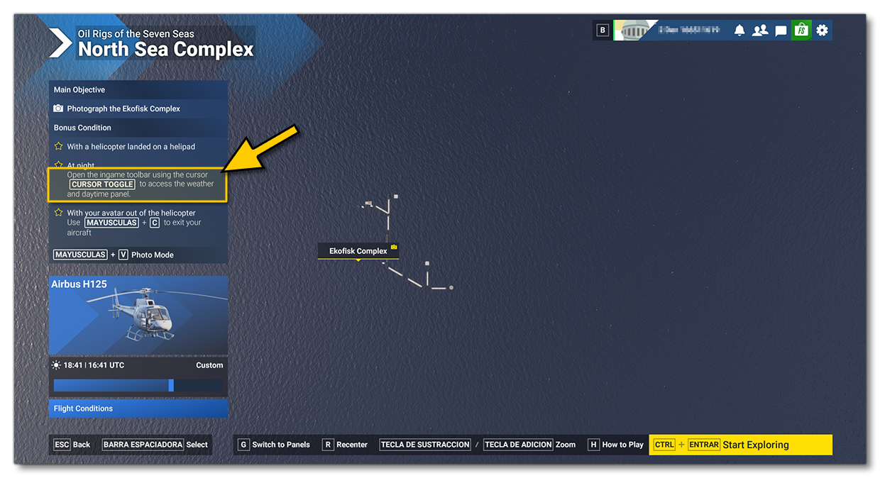 The Bonus Objective Description In The Simulation UI