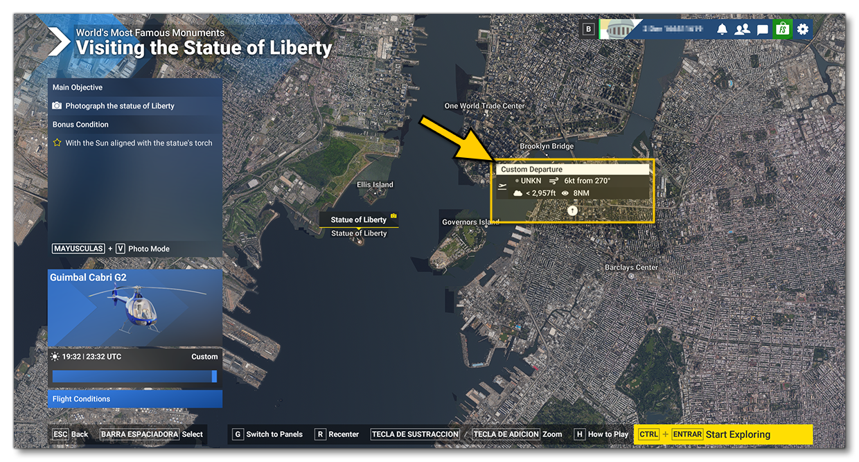 Location Marker Using Subject Position In The Simulation UI