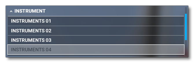 In-Sim Camera Panel Instruments Type And Options