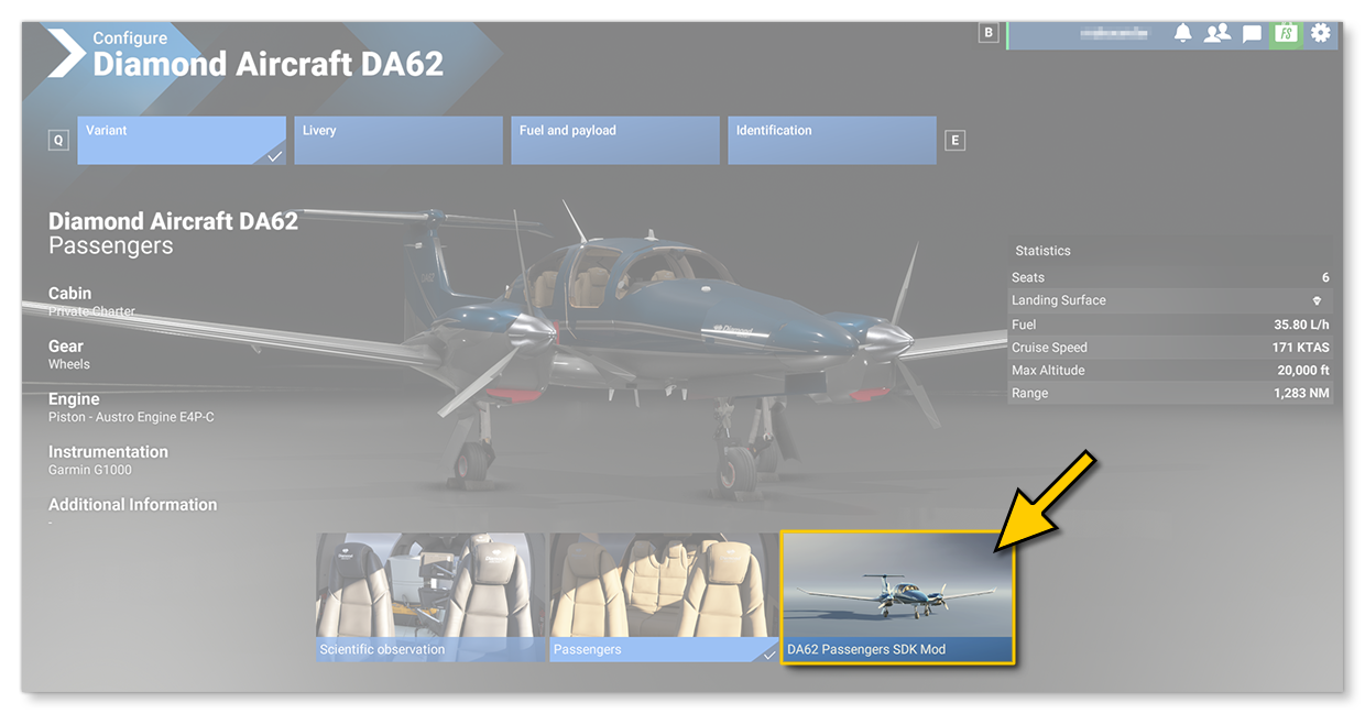 The DA62 In Microsoft Flight Simulator