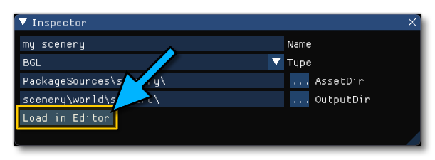 Load Biomes In Scenery Editor