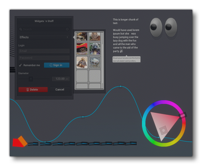 The Demo Gauge In The Simulation