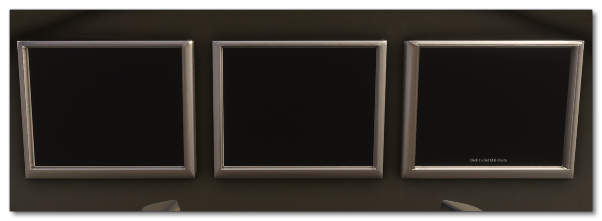 The Cockpit Interior Of The Planned Route Aircraft The Cockpit Interior Of The Planned Route Aircraft