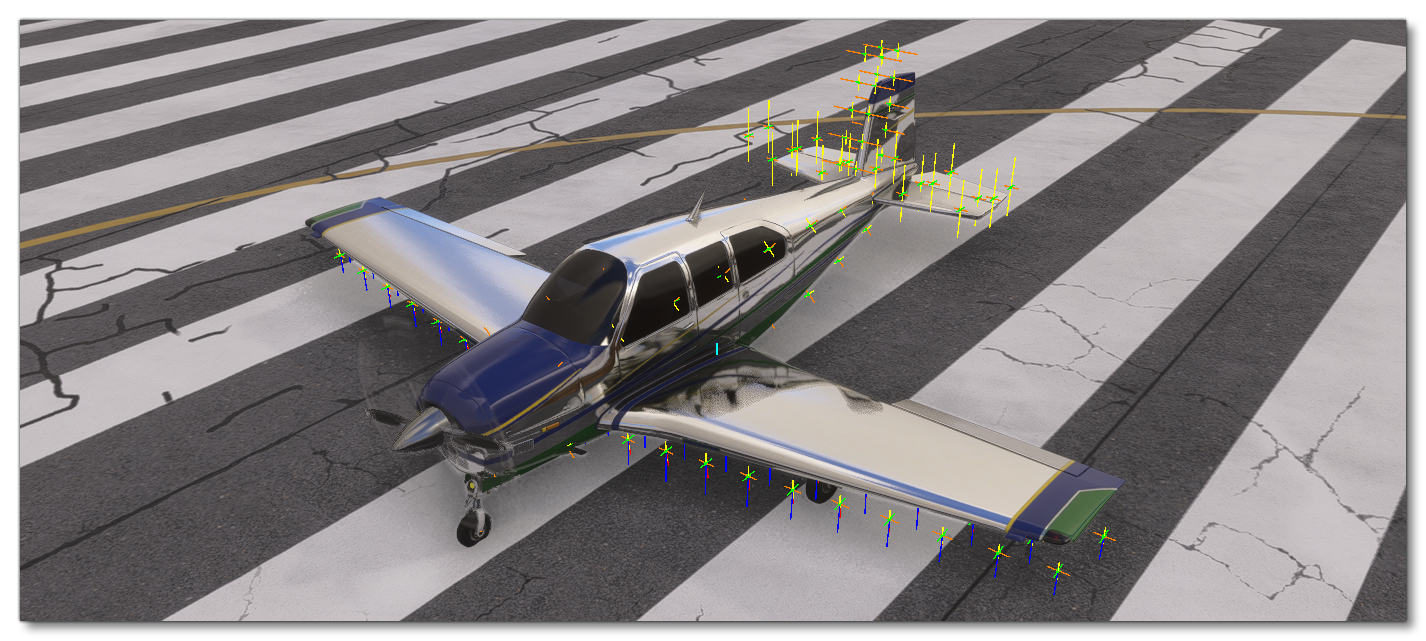 The SimObject Editor Sim Forces And Dimensions Overlays The SimObject Editor Sim Forces And Dimensions Overlays