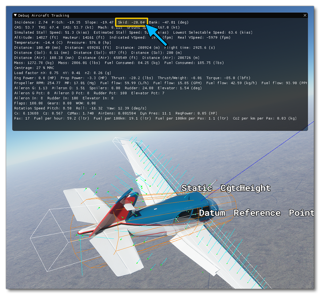 Checking The Skid In The SimObject Editor Debugger