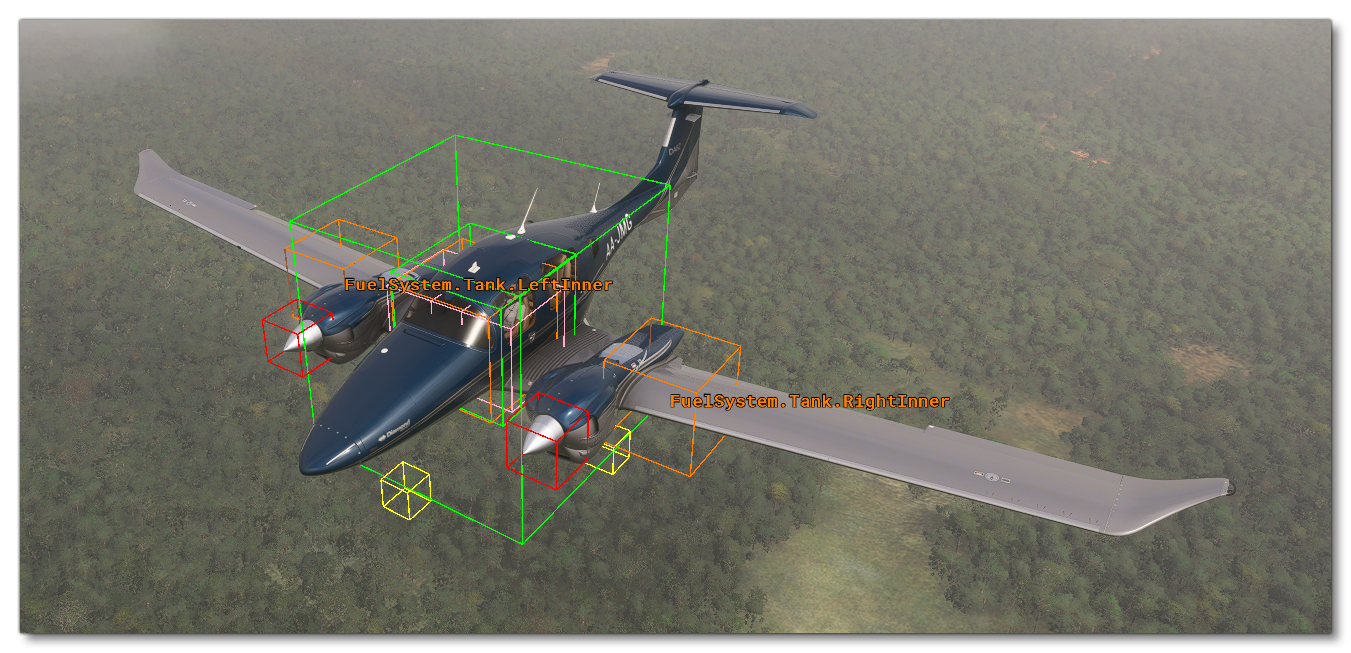 The Weight And Balance Overlay In The Simulation The Weight And Balance Overlay In The Simulation