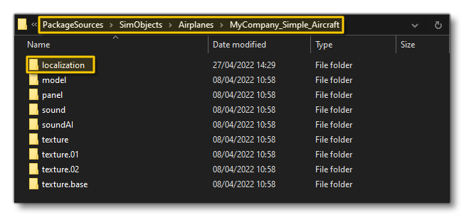 Example Save Path For LOC File