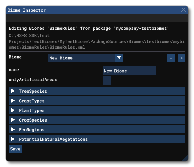 New Options In The Inspector When Creating A New Ruleset