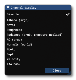 Example Of A Detached Sub-Menu