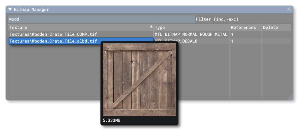 The Preview Function Of The Bitmap Editor