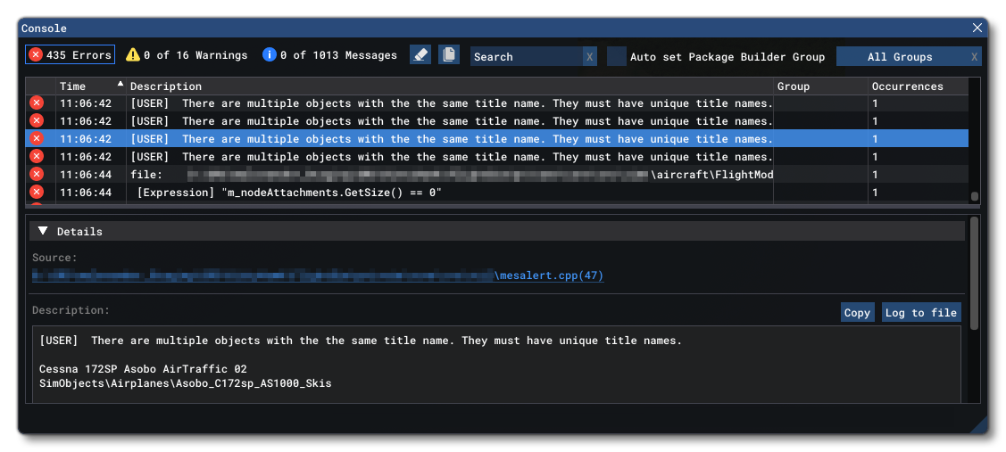 The Data Output View Of The Debug Console