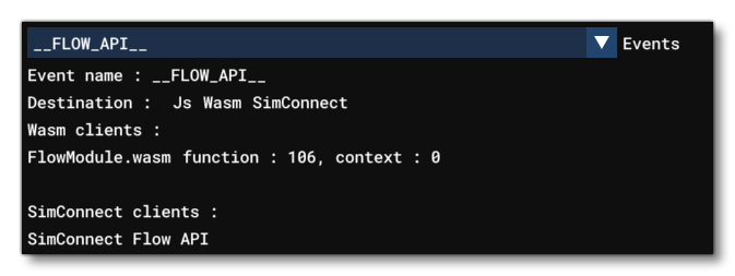 The Events Section Of The Debug Platform Dispatcher Window