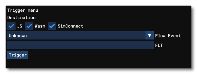 The Events Section Of The Debug Platform Dispatcher Window