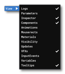 The Different View Options