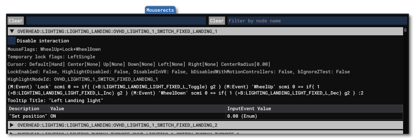 The Mouserects View Tab The Mouserects View Tab
