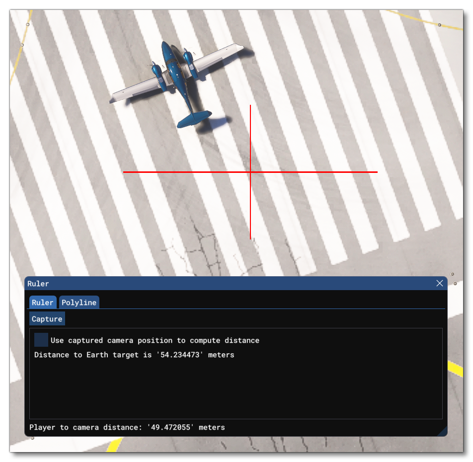 The Ruler Tab In Capture Mode