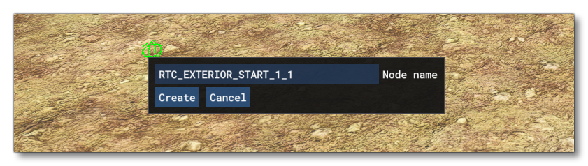 Using One-Click Placing To Add A Node In The Scene