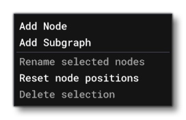 RMB Context Menu For The Navigation Graph