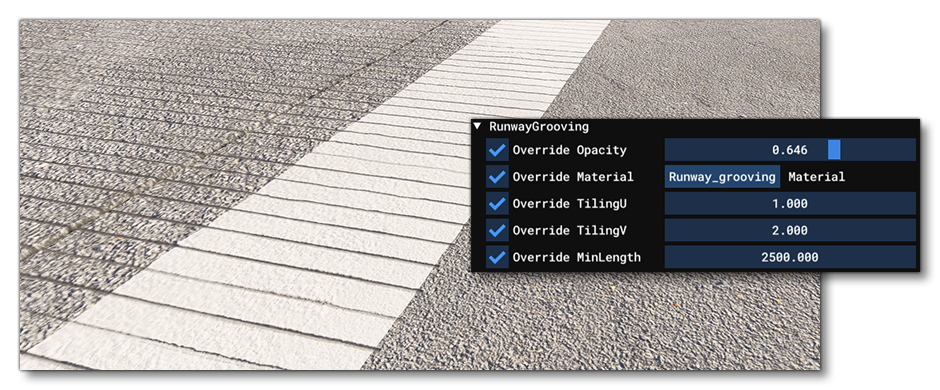 The Runway Grooving Options The Runway Grooving Options