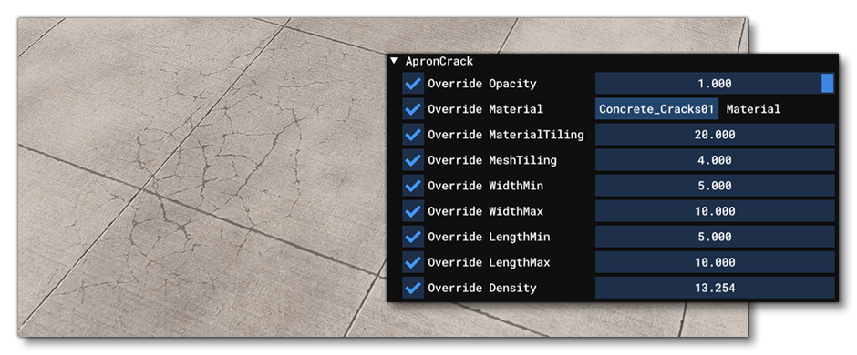The Apron Crack Options The Apron Crack Options