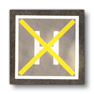 Illustration Of A Closed Helipad Object