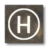 Illustration Of A Transparent Helipad Object