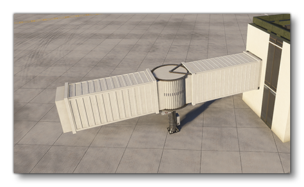 Example Of A Jetway Link Scenery Object Example Of A Jetway Link Scenery Object
