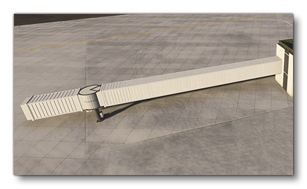 Example Of A Jetway Mega Link Scenery Object Example Of A Jetway Mega Link Scenery Object