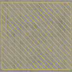 Edged Line Solid Painted Hatched Area Example