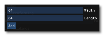 Settings For Adding A Heightmap To A Rectangle