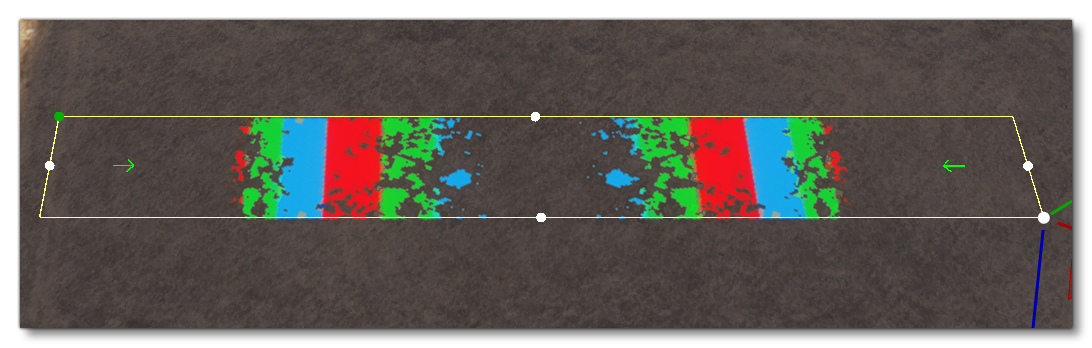Tire Gum Material On A Runway Object