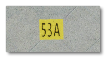 A Taxiway Parking Spot Number A Taxiway Parking Spot Number