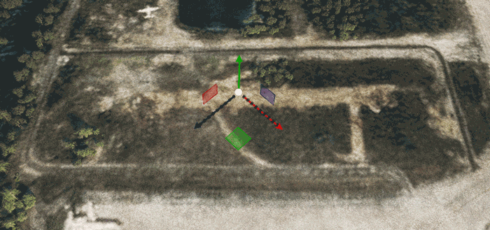 Placing A Vector Path To Create A Fence Around An Area