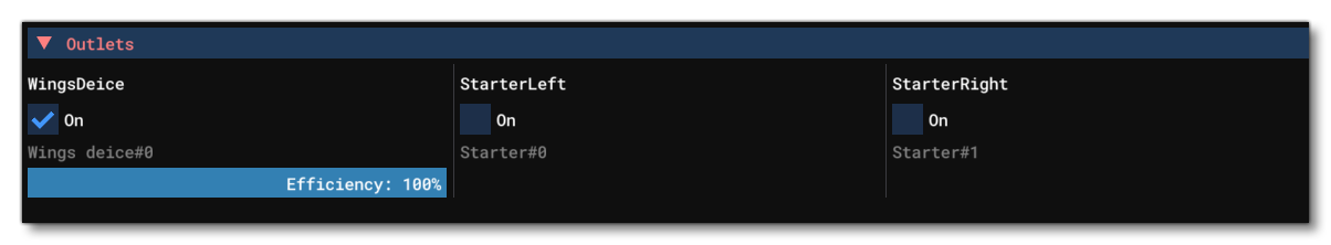 The Pneumatics Section Dedicated To Debuging Outlets