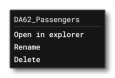 The RMB Menu When Right Clicking On A Node