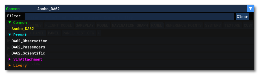 The List Of Available Modular SimObject Nodes