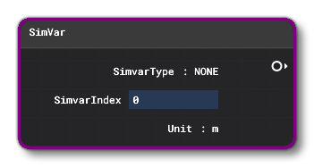 The SimVar Node