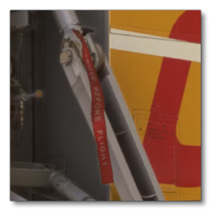 Example Of A Landing Gear Pin In The Simulation Example Of A Landing Gear Pin In The Simulation