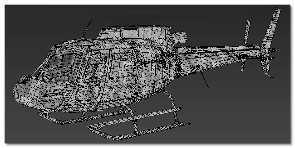 Dirt / Grime / Ice Mesh Example For LODs 0 - 2