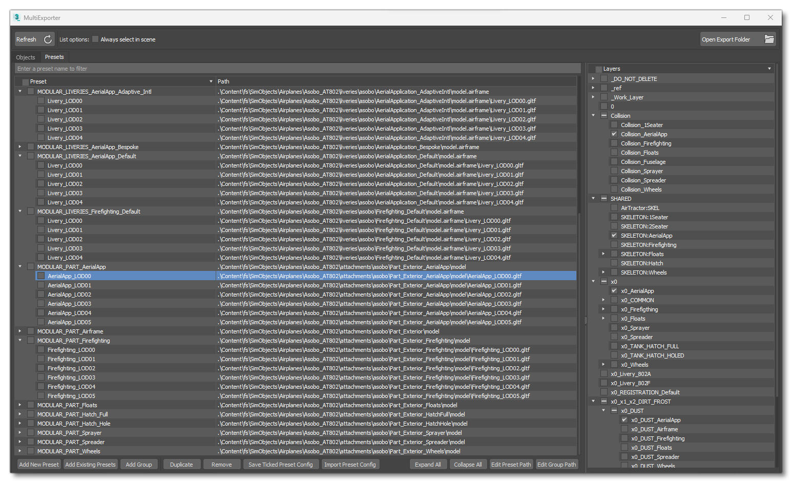 Example Of Layer output From the 3DS Max Multi-Exporter Example Of Layer output From the 3DS Max Multi-Exporter