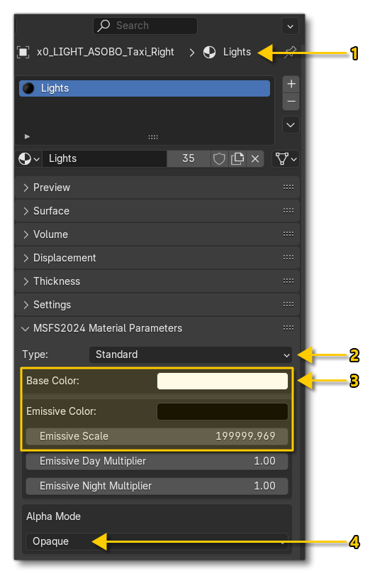 The Lighting Material Basic Setup