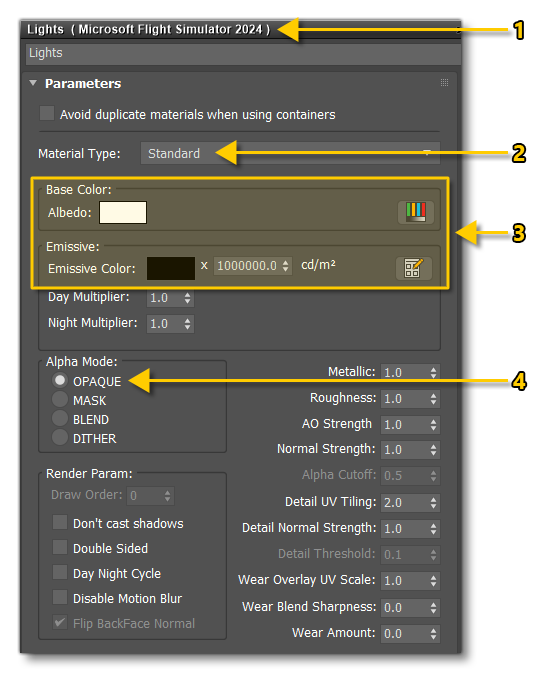 The Lighting Material Basic Setup